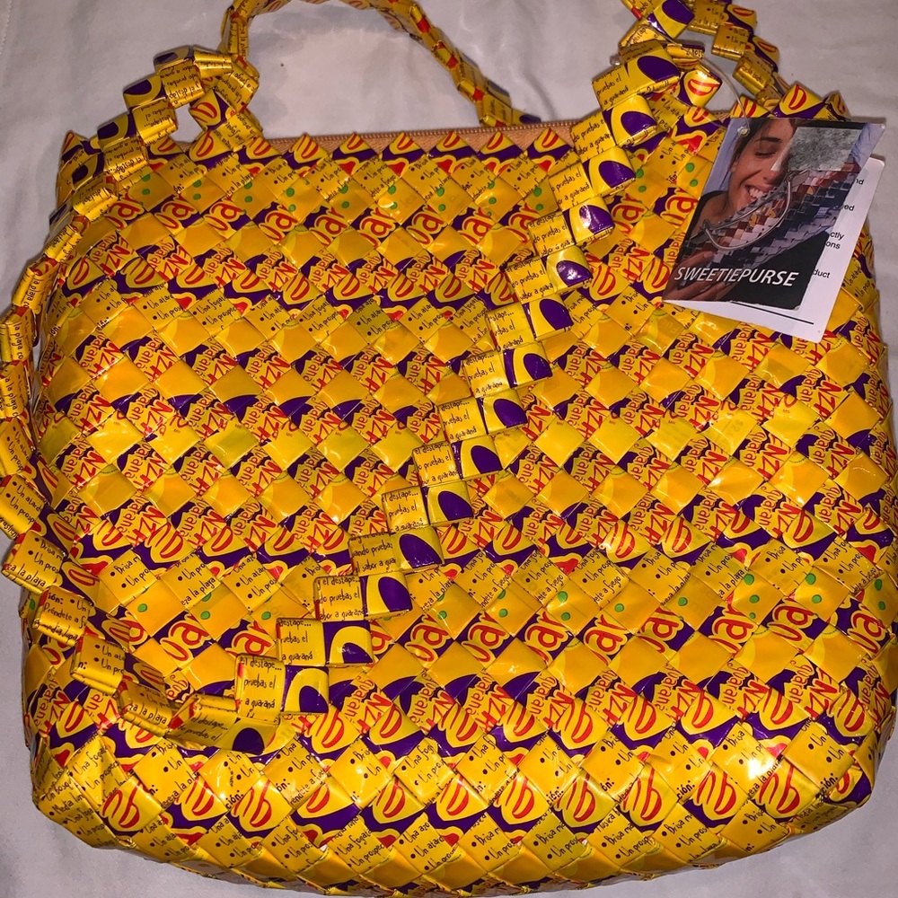 Recycled Purse- SweetiePurse
